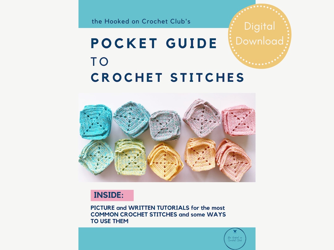 Pocket Guide to Crochet Stitches Crochet Guide Crochet Stitch Book