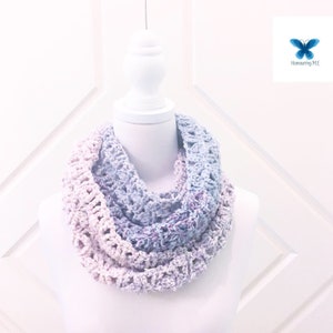 Coco Lola Scarf Pattern | infinity scarf | crochet pattern | crochet scarf pattern | infinity scarf pattern