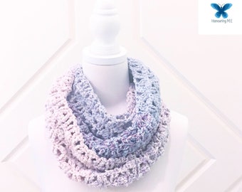 Coco Lola Scarf Pattern | infinity scarf | crochet pattern | crochet scarf pattern | infinity scarf pattern