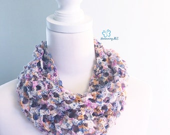 Spring Garden Cowl | crochet pattern | scarf pattern | scarf crochet pattern | crochet cowl pattern | infinity scarf