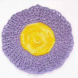 Flower Power Washcloth pattern | crochet washcloth pattern | facecloth | crochet pattern | crochet dishcloth | dishcloth