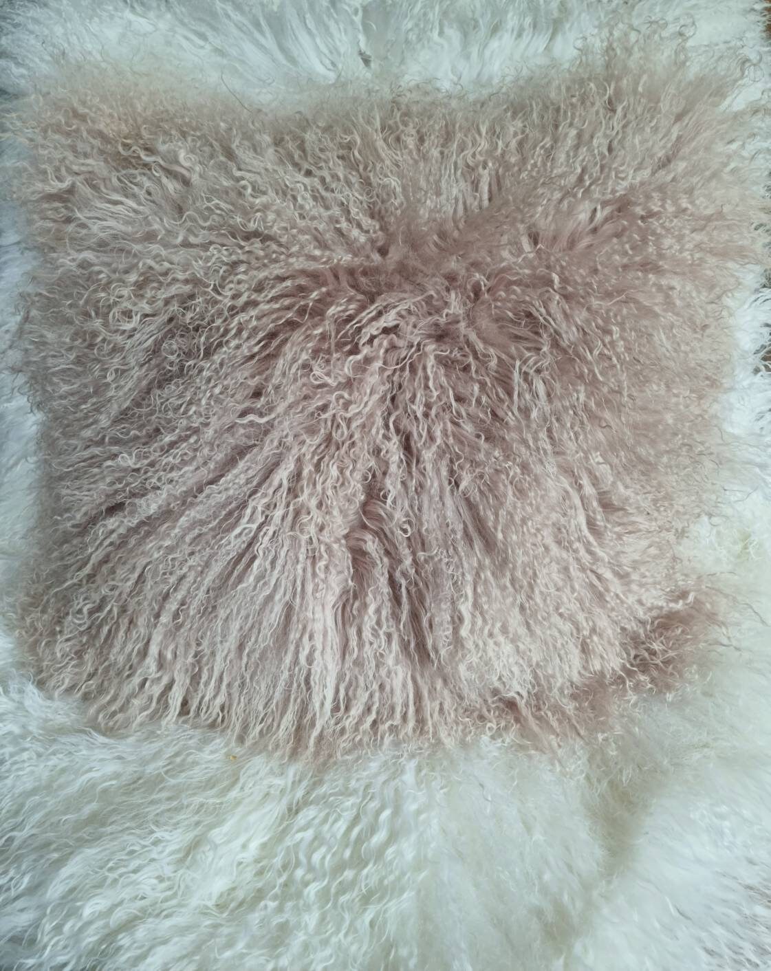 large mongolian cushion