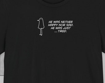 Maglietta punpun unisex, né felice né triste, maglietta manga punpun, streetwear giapponese