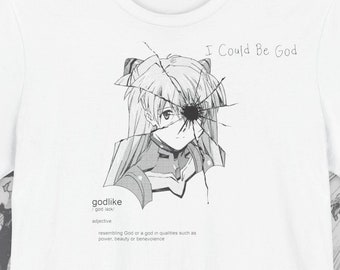 maglietta asuka langley, maglietta Neon Genesis Evangelion, streetwear giapponese