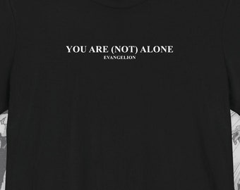 non sei solo Evengelion Jersey Maglietta a maniche corte