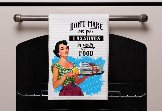 Sarcastic Retro Kitchen Towels | Funny Kitchen Towel Set | Cute Kitchen  Décor | Kitchen Linens | Funny Dish Towels - Mimi Made It