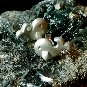 Ear studs made of 925 sterling silver