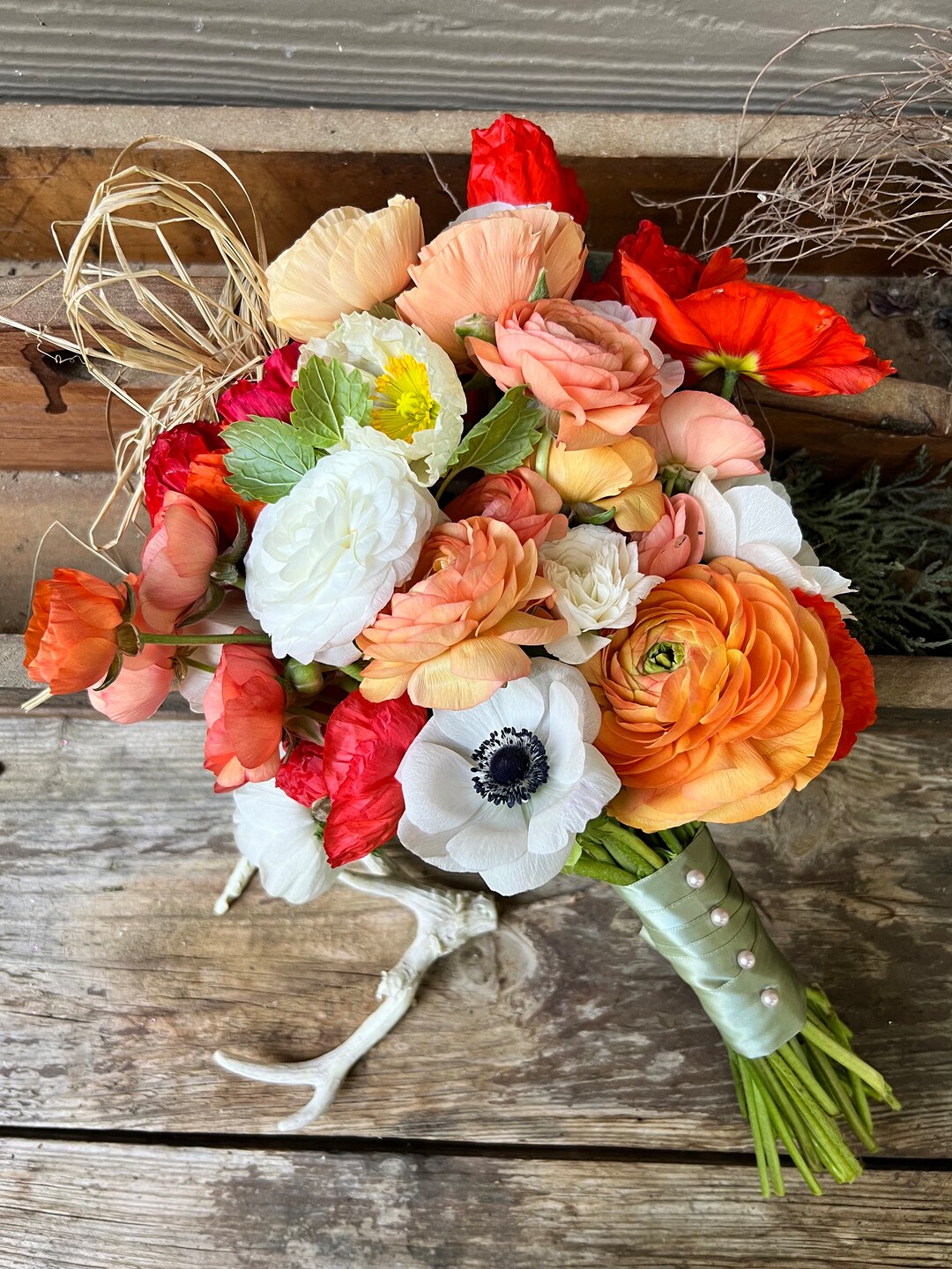 NC Bridal Bouquet From Pittsboro, North Carolina, Fresh Cut NC Wedding