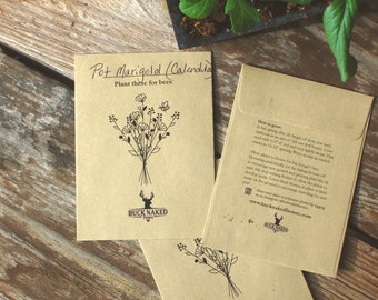 Kitchen Herb Garden Seed Collection, Set of 3 Seed Packets, Pollinator Flowers, Save the Bees, Flowering Herb Seed Gift Set