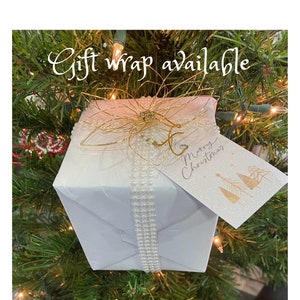 Gift wrapping available.