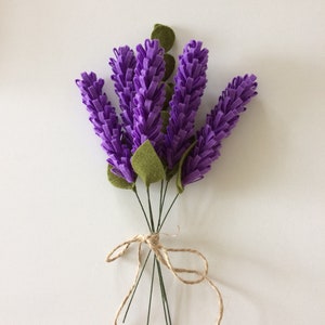 Felt Lavender, Lavender Bouquet, Felt Lavender Bouquet, Bouquet Lavender,Bridesmaid Bouquet, Wedding Bouquet, Wedding Bouquet,Purple Bouquet