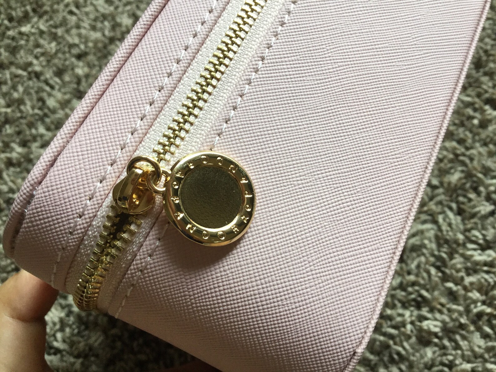 Pandora leather jewelry box. Jewelry storage box. Etsy