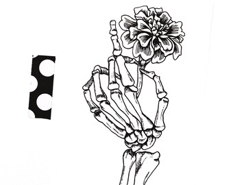 Marigold Tattoo Etsy