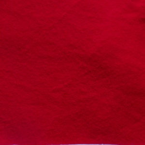 Red Color - Cotton Flannel Pillowcase - Solid