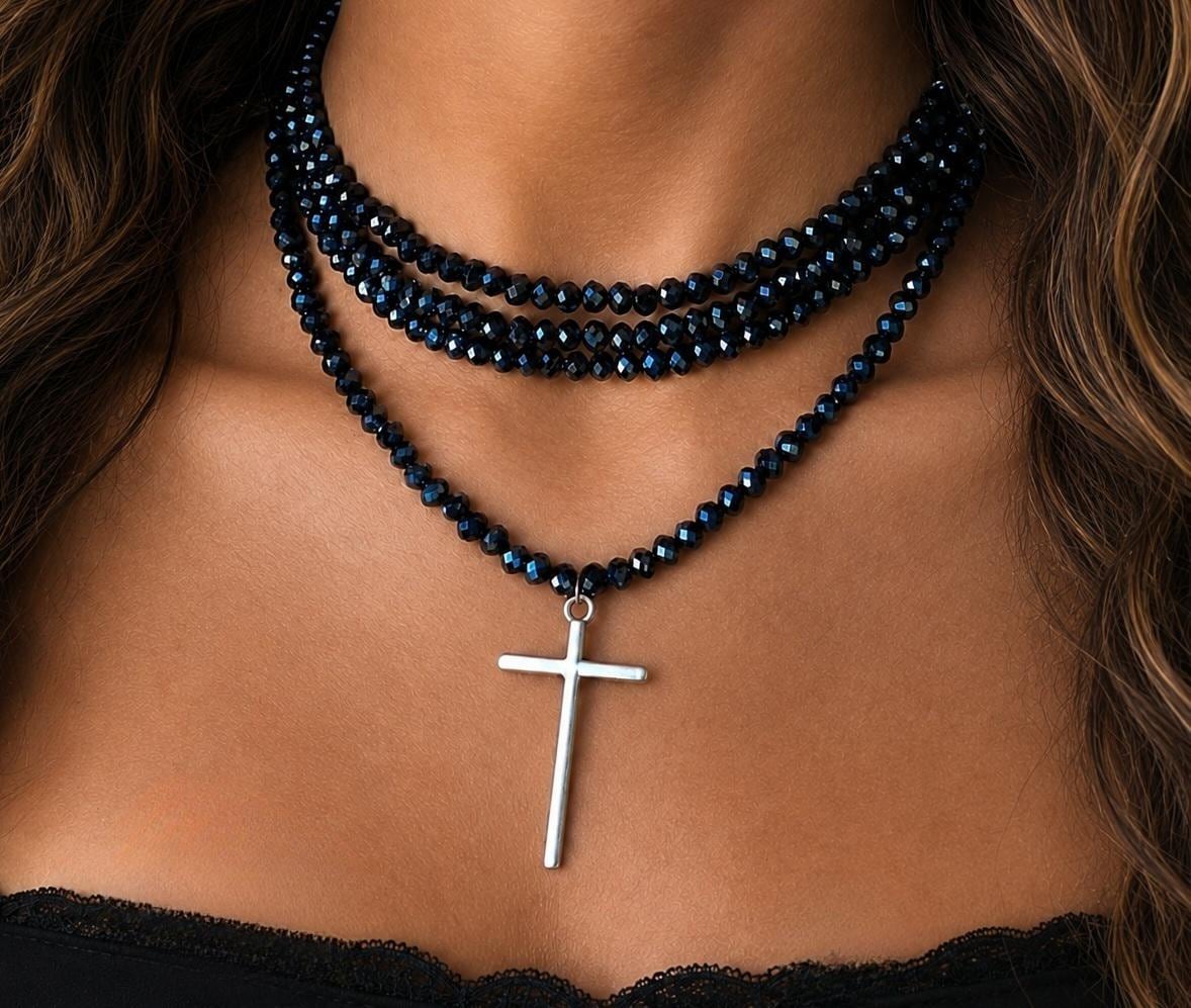 Gucci Cross Necklace - Etsy
