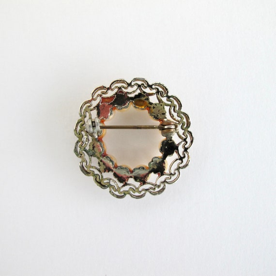 Vintage Brooches, Faux Pearl Bar Pins - image 9