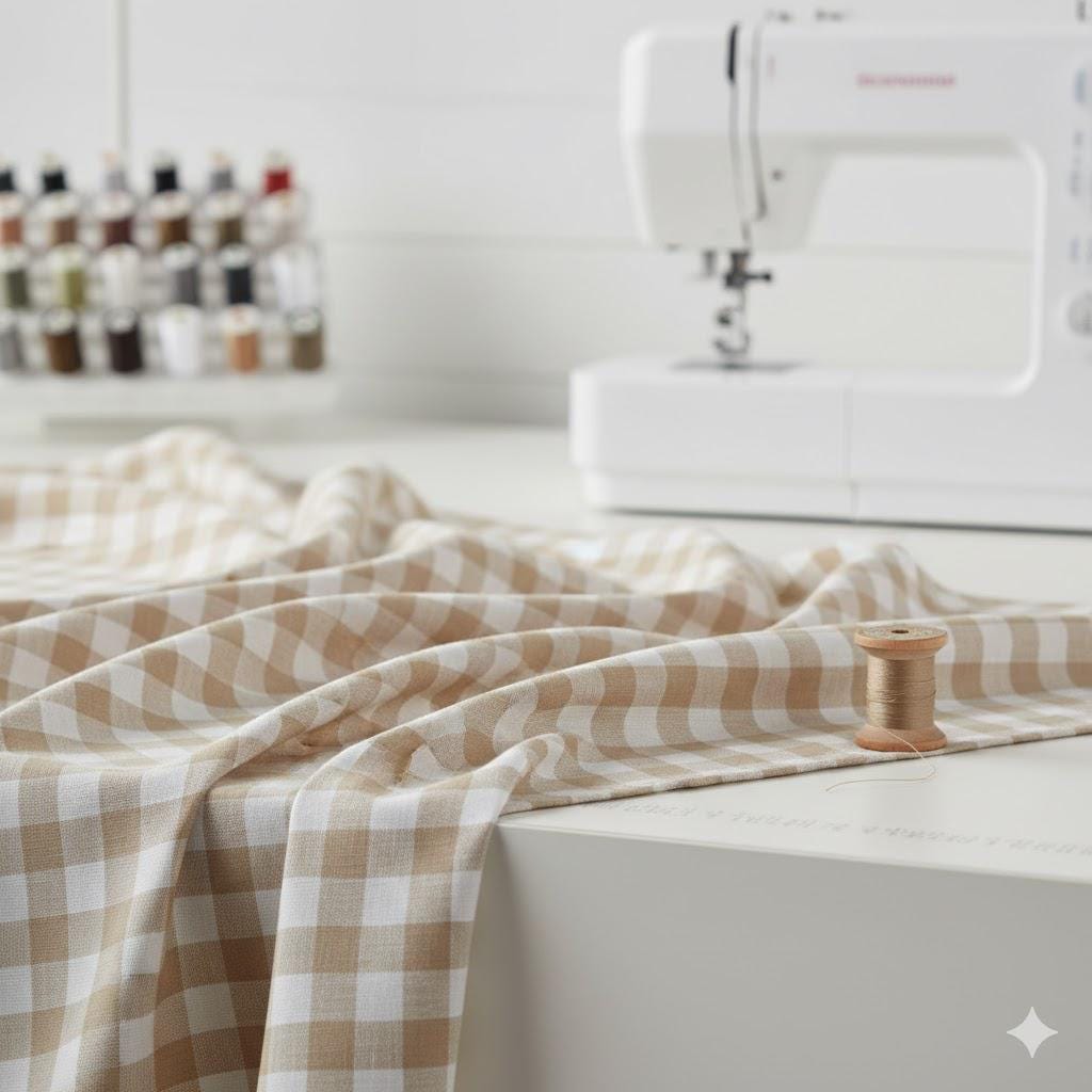 Country Check Cotton Fabric – 60” Wide - Etsy