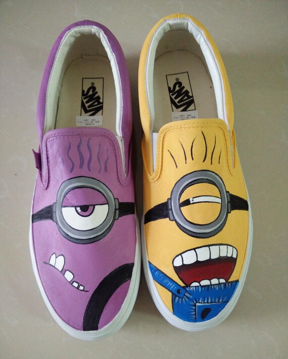 Despicable Me Minion Vans Shoes | Etsy