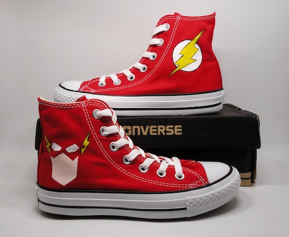 converse flash comic shoes