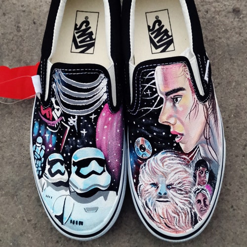 star wars custom vans