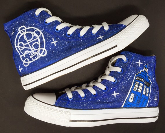 dr who converse sneakers