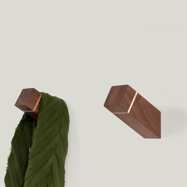 Walnut Coat Hook image 0