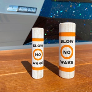 Mini “Slow / No Wake” Buoy / Lake Life Decor / Lake Tier Tray