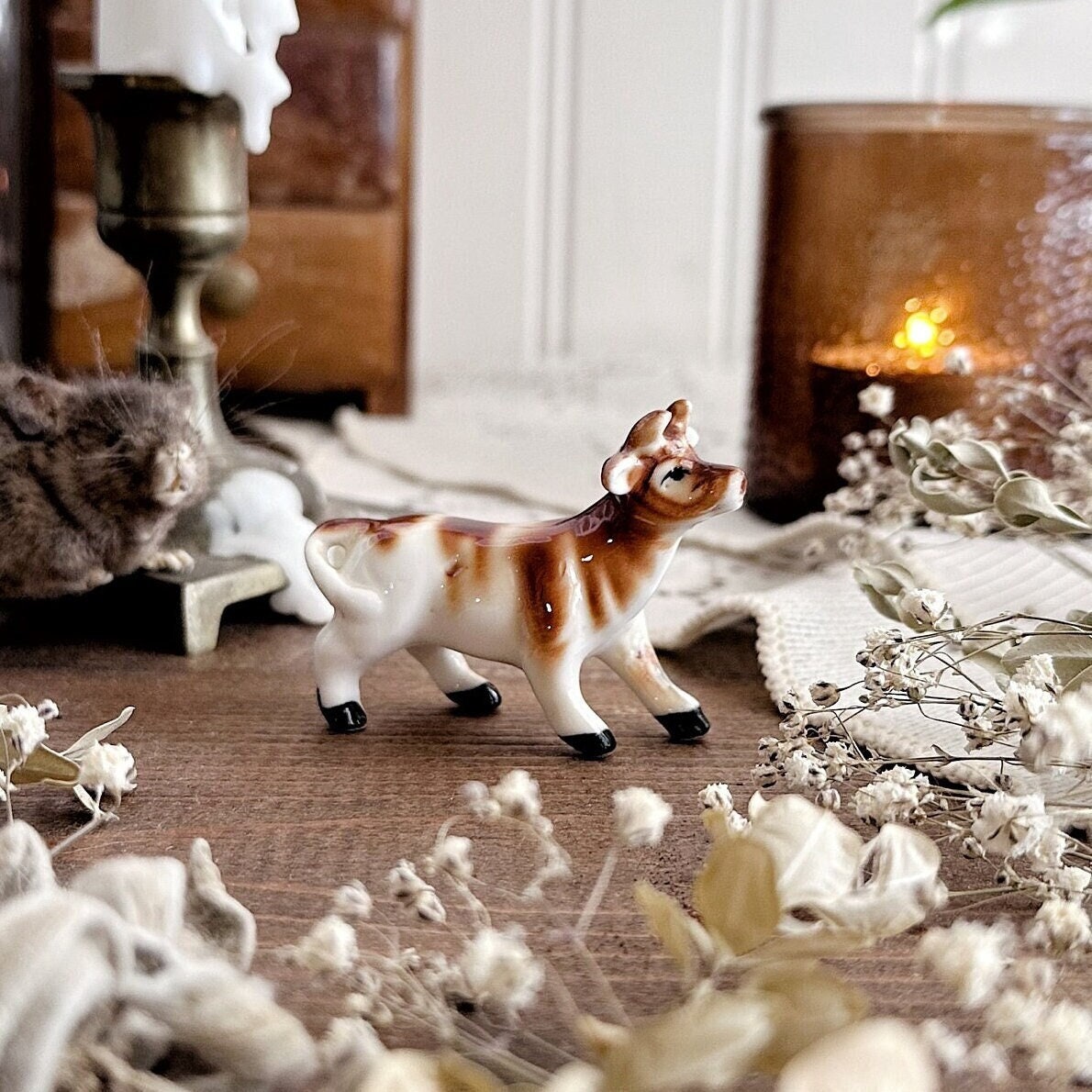 中国 牛置物 f2220606 中国 牛置物 f2220606