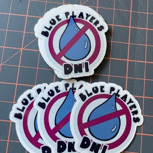 Blue Player DNI - MTG Sticker
