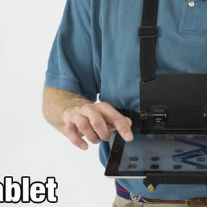 READYACTION Office XL Pro Tablet Chest Harness for iPad Pro 12.9 and similar XL tablets image 6