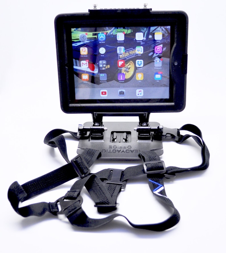 READYACTION Office XL Pro Tablet Chest Harness for iPad Pro 12.9 and similar XL tablets image 1