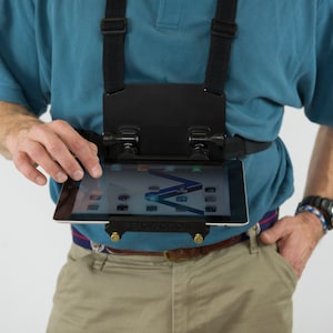 READYACTION Office - Harnais de poitrine pour tablette pour iPad Air, 9,7 et 10,5 Pro, iPad Mini, Surface Pro et tablettes similaires