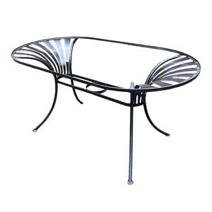 francois carre large dining garden table base