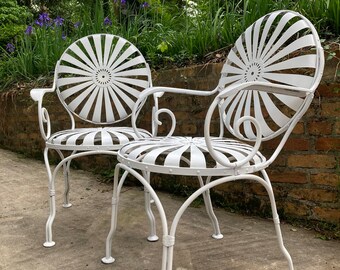 francois carre chairs- a pair