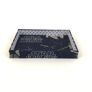 Catchall Tray (Rectangle) Made With Star Wars Fabric