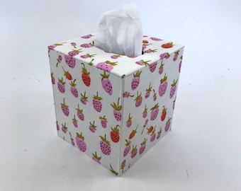 Strawberry Tissue Box Cover
