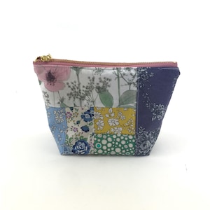 Patchwork Zipper Pouch