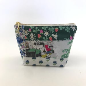Patchwork Zipper Pouch