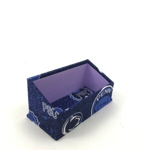 Business Card Holder Made With Penn State Nittany Lions Fabric