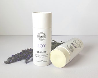 Joy Organic Natural Deodorant Stick With No Baking Soda And Aluminum