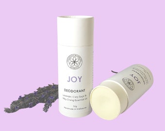 Joy Organic Natural Deodorant Stick With No Baking Soda And Aluminum