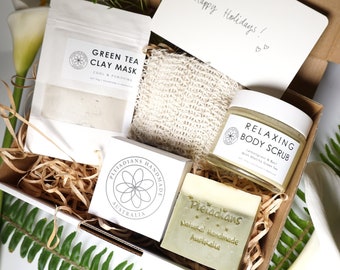 Organic Self Care Package For Pampering Her Gift Box