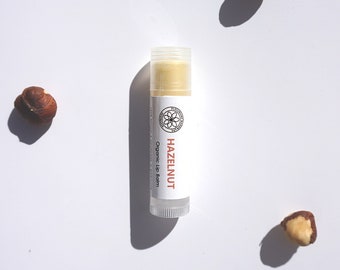 Hazelnut Organic Natural Lip Balm