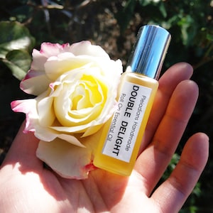 Double Delight Essential Oil Roll On, Natural Perfume Oil