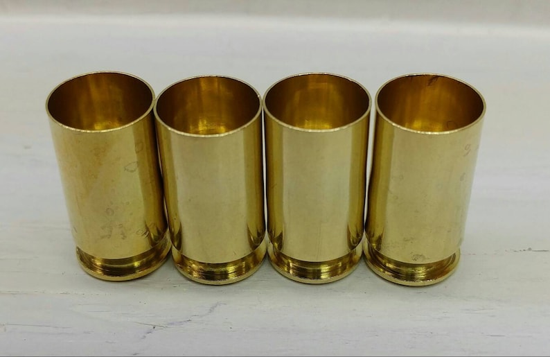 Cleaned 45 ACP Brass Sized Deprimed 100 Empty Brass Casings Fully processed 45ACP Brass All Small Primer .45 AUTO Brass