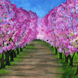 Kirschgarten | Kirschbaum | Kirschbaum Druck | Limitierte Auflage | Giclée