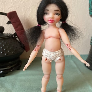 3d printed BJD baby doll dollhouse miniature 14cm