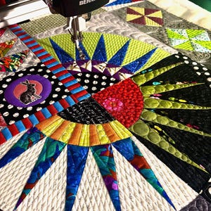 Benutzerdefinierte Langarm-Quilt-Service: Erbstück-Qualität, von Kante zu Kante (Anzahlung)