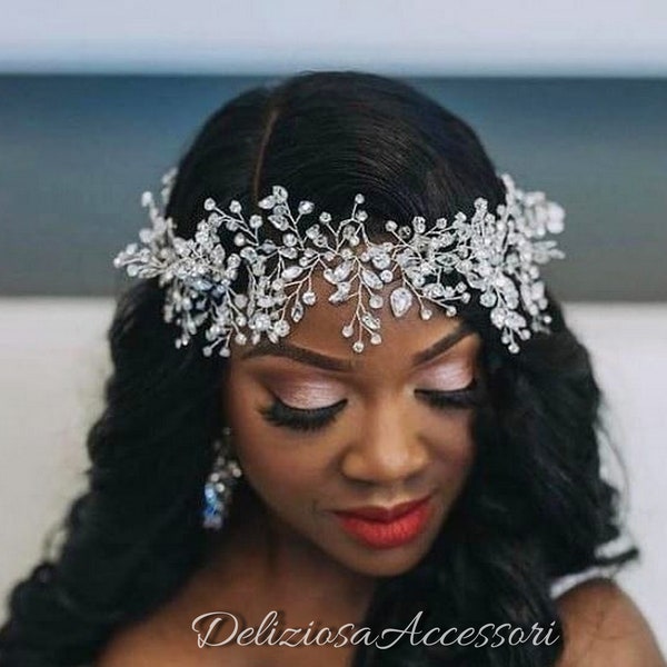 Bridal Forehead Band Etsy