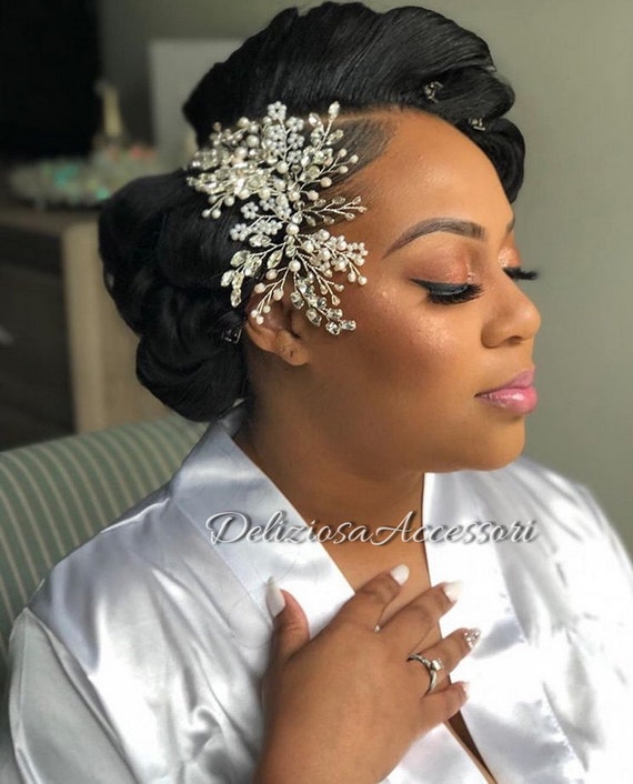 Bridal Hair Comb Looks Amazing on Any Bride's Hair!